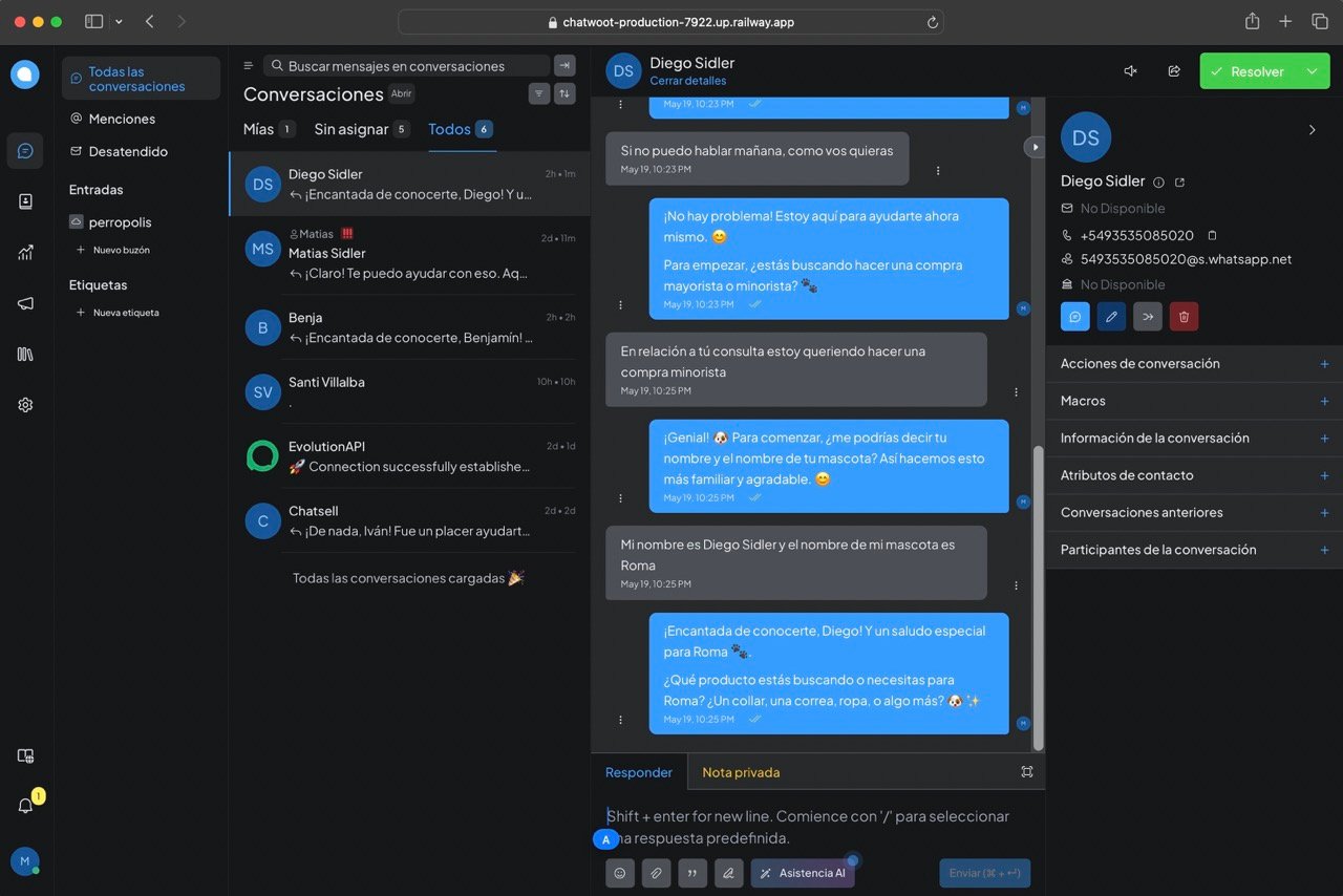 Chatsell - Agente IA Empresas | Personalizando tu perfil personal