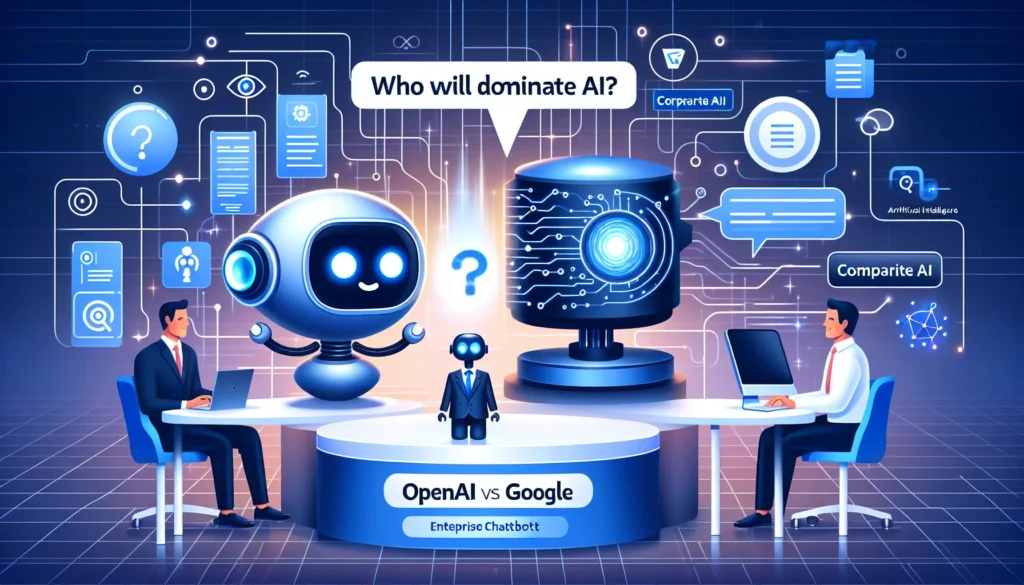 OpenAI vs Google: ¿Quién dominará la IA empresarial?