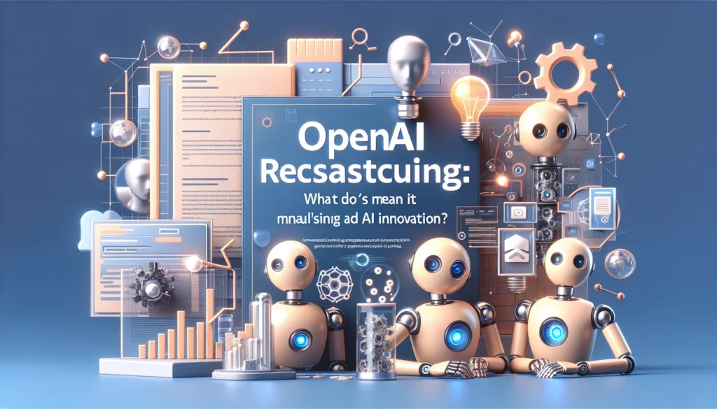 OpenAI Reestructura: ¿Qué Implica para la Innovación en IA?